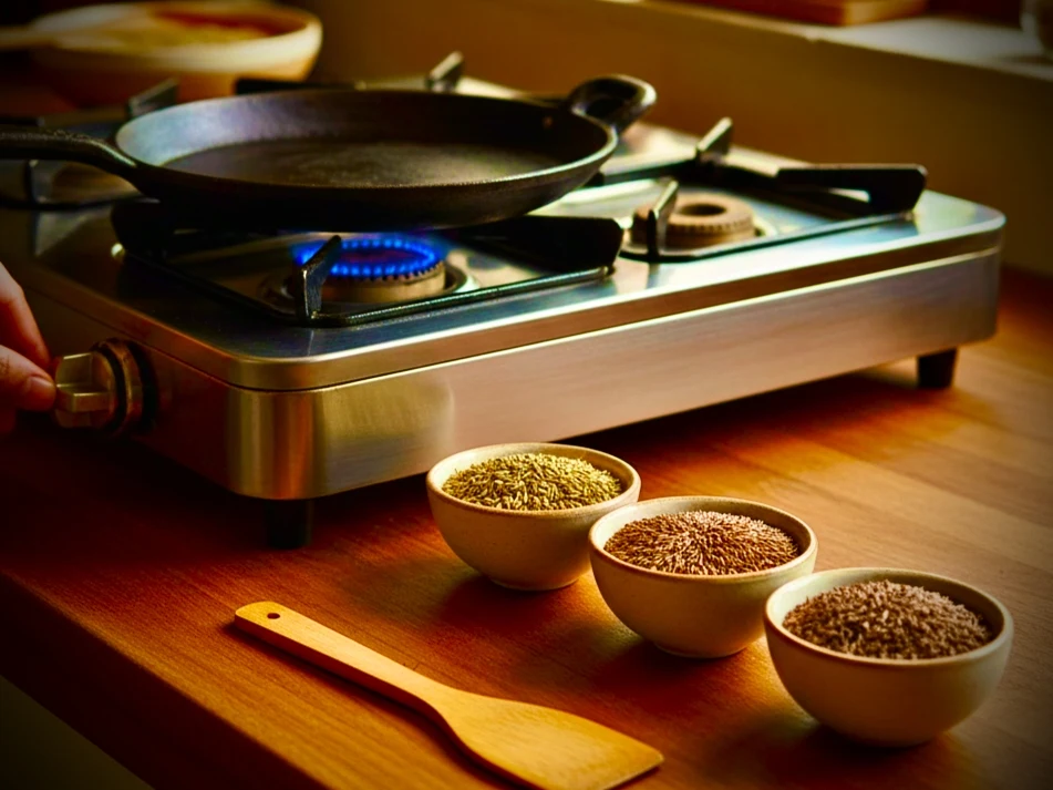 Ajwain Saunf Jeera natural pain killer Ayurveda benefits